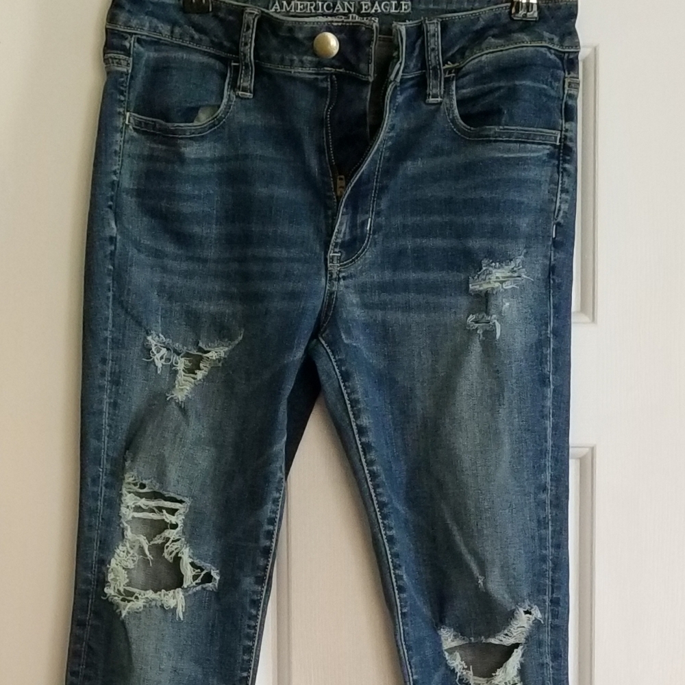 American Eagle hi rise jeggings never worn